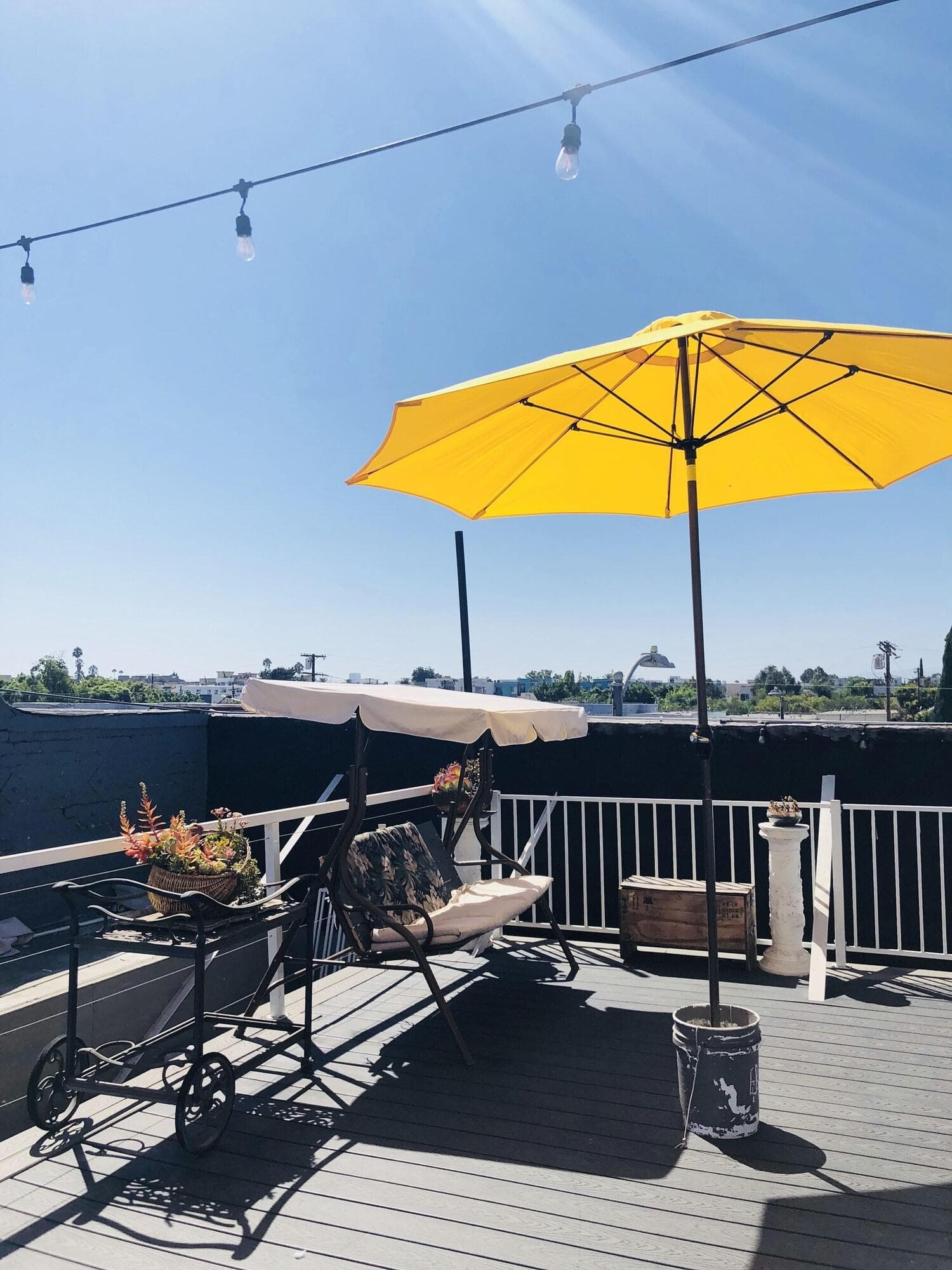 Melrose Hostel, Terrace