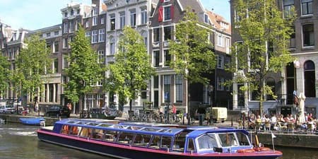 Paseo en Barco Audioguiado por los Canales de Ámsterdam