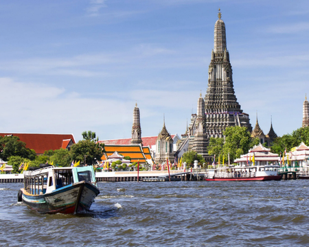 Halbtägige Tour zum Grand Palace, Wat Pho und Wat Arun (Nachmittag)