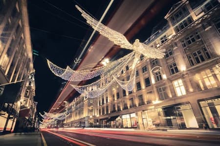 Recorrido por las luces navideñas de Londres en un autobús clásico de dos pisos