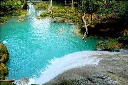 Blue Hole Et Konoko Falls Combo Tour De Ocho Rios & Runaway Bay!