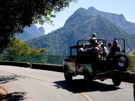 Bosque de Tijuca en Jeep y tour al barrio Santa Teresa