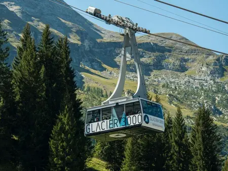 Glacier 3000 - Cable Car From Montreux