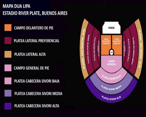 Dua Lipa en Buenos Aires - 1 noche