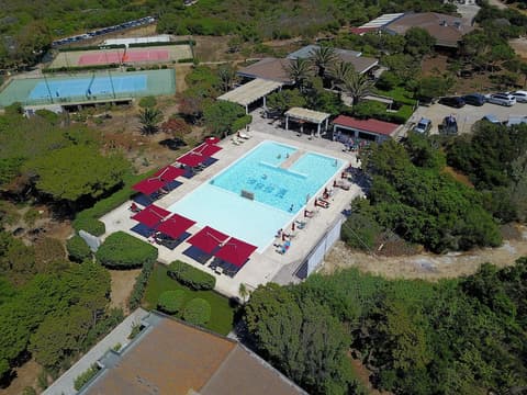 CLUB esse SPORTING, Vista aerea