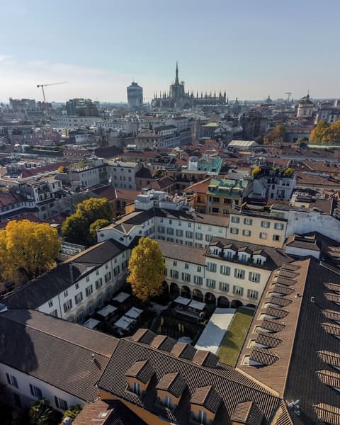 Four Seasons Hotel Milano, Front of property