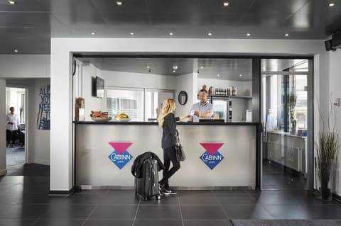 CABINN Vejle Hotel, Reception