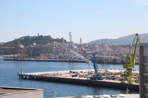 Hotel Ciudad de Vigo, Aerial view