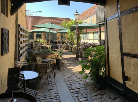 Hotel Postgaarden, Outdoor dining