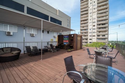 Tarobá Hotel, Terrace/patio