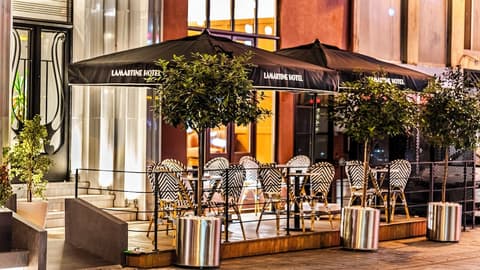 Lamartine Hotel, Garden