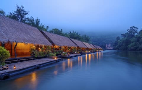 River Kwai Jungle Rafts, Porch