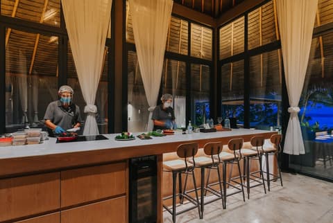 Island Escape Burasari, Private kitchenette