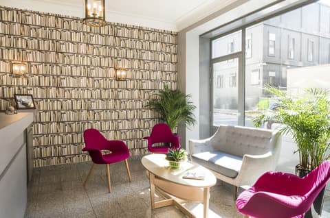 Hôtel des Ecrivains, Lobby