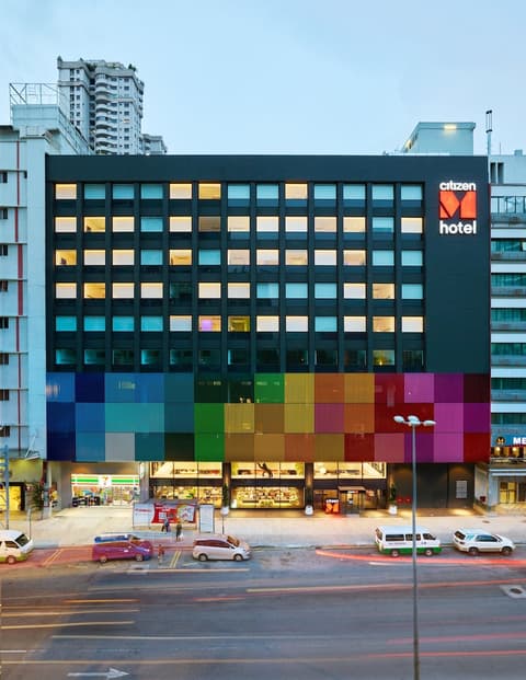 citizenM Kuala Lumpur Bukit Bintang, Exterior