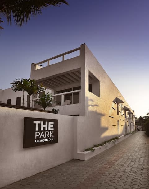 The Park Calangute Goa, Property entrance