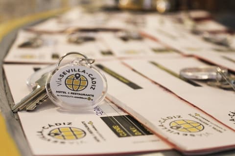 Hotel Restaurante Vía Sevilla - Cádiz by MA 22 Puntos, Reception