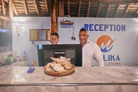 Malika Nungwi Hotel, Reception