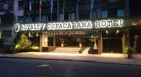 Royalty Copacabana Hotel, Front of property - evening/night