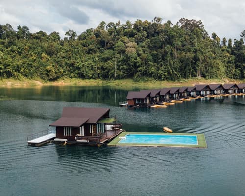 3Days/2Nigh Chiew Larn Lake Floating Resort Experience