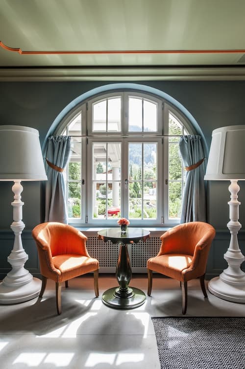 Le Grand Bellevue, Lobby