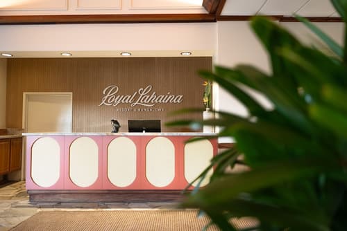 Royal Lahaina Resort & Bungalows, Reception