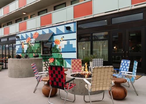 ARRIVE Albuquerque, Fireplace