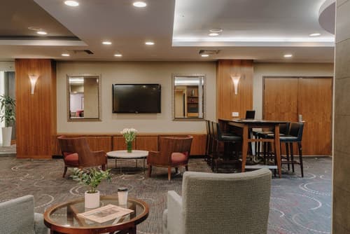 Club Quarters Hotel in San Francisco, Lobby sitting area