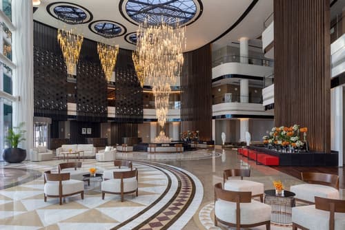 Marriott Marquis Dubai Creek, Lobby