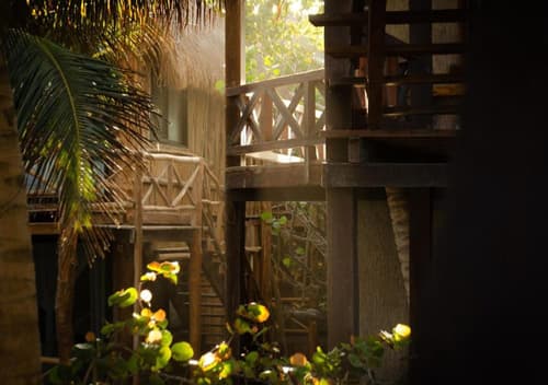 Hotelito Azul, View from room