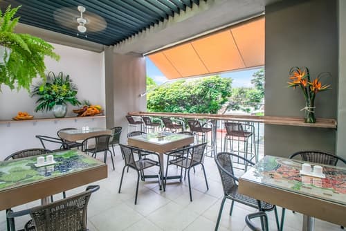 Hotel Casa Vallecaucana, Breakfast area