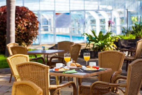 Parque Vacacional Eden, Breakfast area