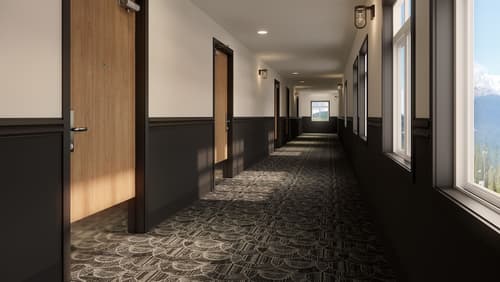 Northwinds Hotel Revelstoke, Interior entrance