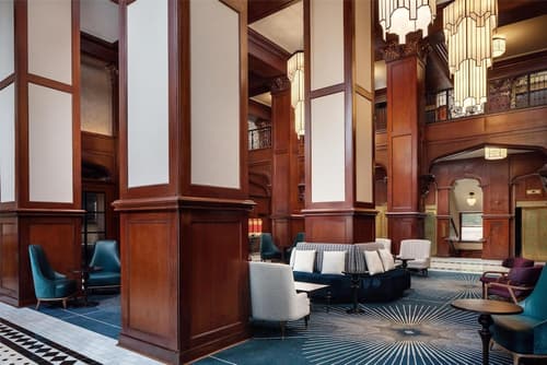 The Skirvin Hilton Oklahoma City, Lobby