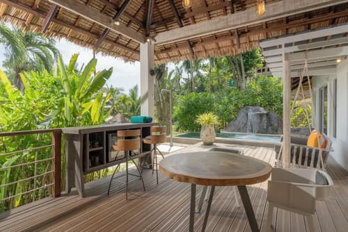 Paradise KohYao, Terrace/patio