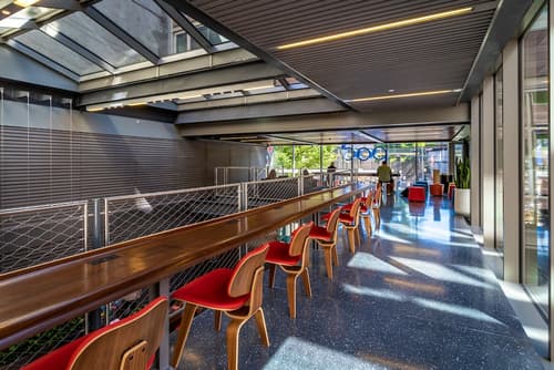 Pod Brooklyn, Lobby sitting area