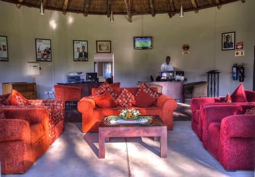 A'Zambezi River Lodge, Lobby lounge