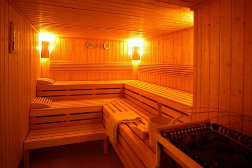 Seevilla Freiberg, Sauna