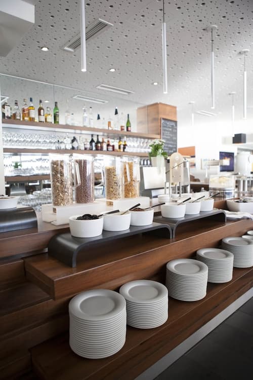 Seevilla Freiberg, Breakfast area