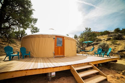 Escalante Yurts, Room