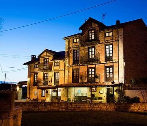 Posada Santa Ana, Front of property - evening/night