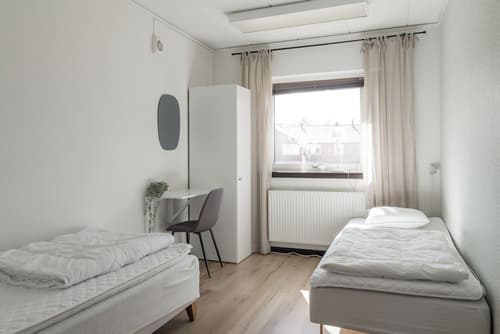 Saxvikens vandrarhem, Room