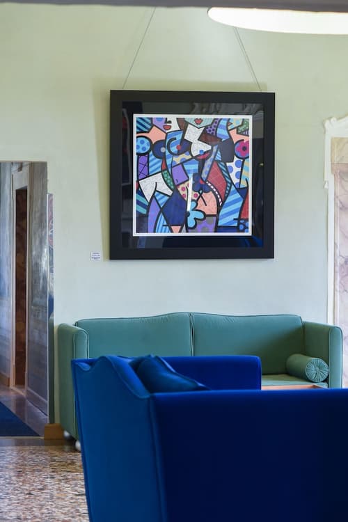 Villa Tolomei Hotel & Resort, Lobby sitting area