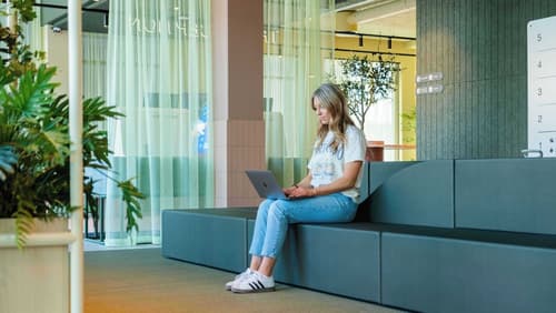 Citybox Kristiansand, Lobby sitting area