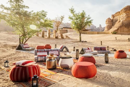 Our Habitas AlUla, Spa reception