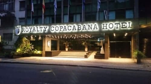Royalty Copacabana Hotel, Front of property - evening/night