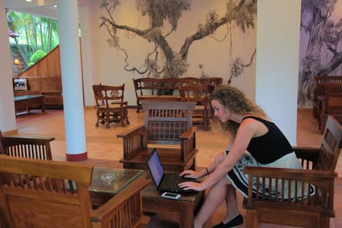 Wunderbar Beach Hotel, Lobby sitting area