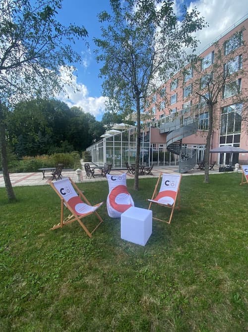 co56 Hotel Chemnitz, Outdoor banquet area