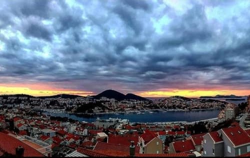 Sea View From The Hill, 