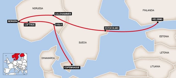 Descubra Os Fjords e Helsinque